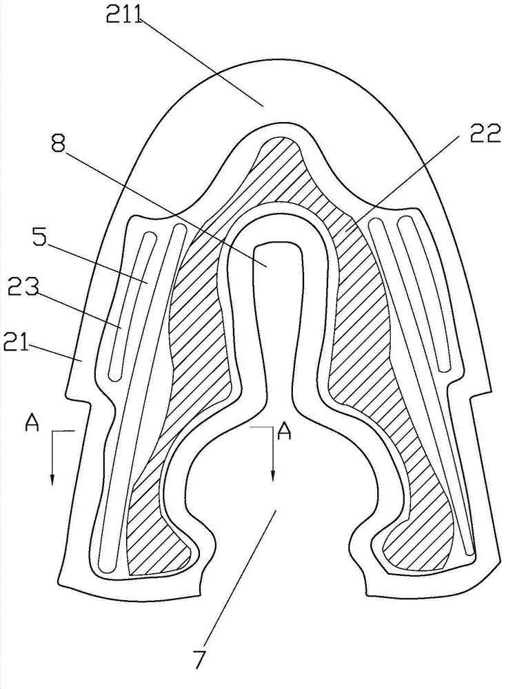 4D breathable vamp and shoe