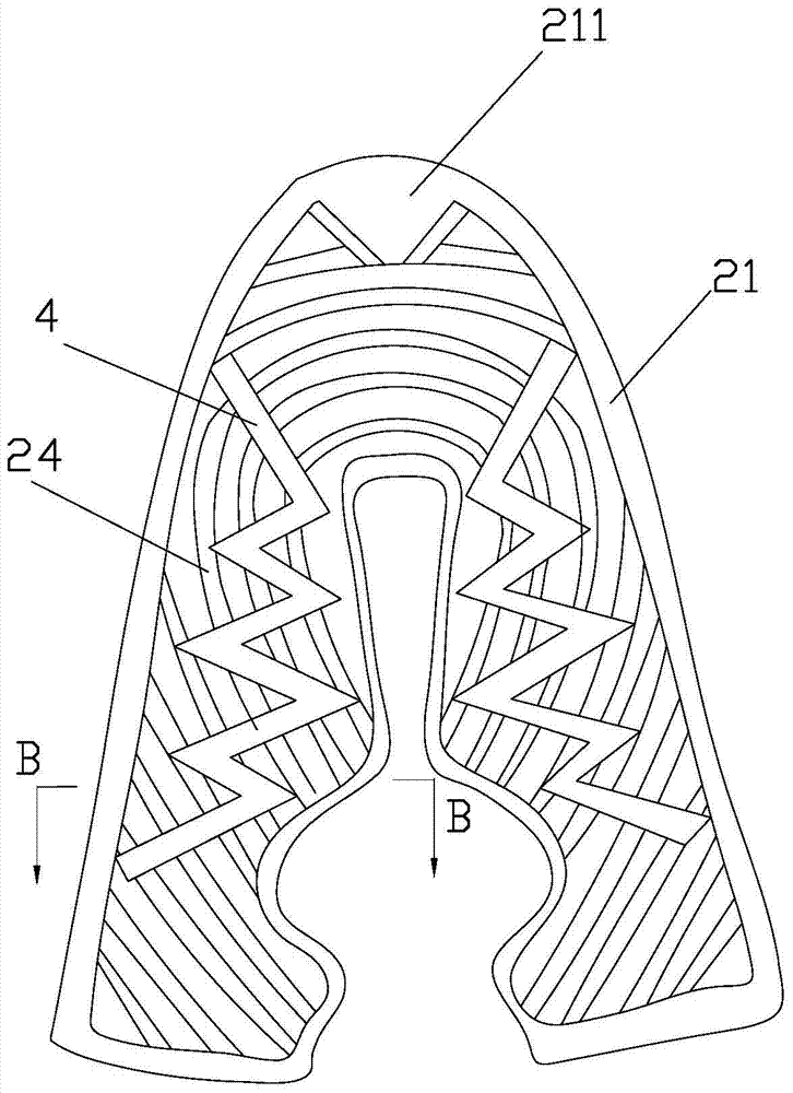 4D breathable vamp and shoe