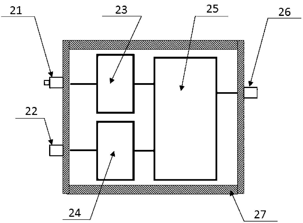 Extreme low-power high voltage switch board wireless temperature measurement transmitting-receiving sub-node system