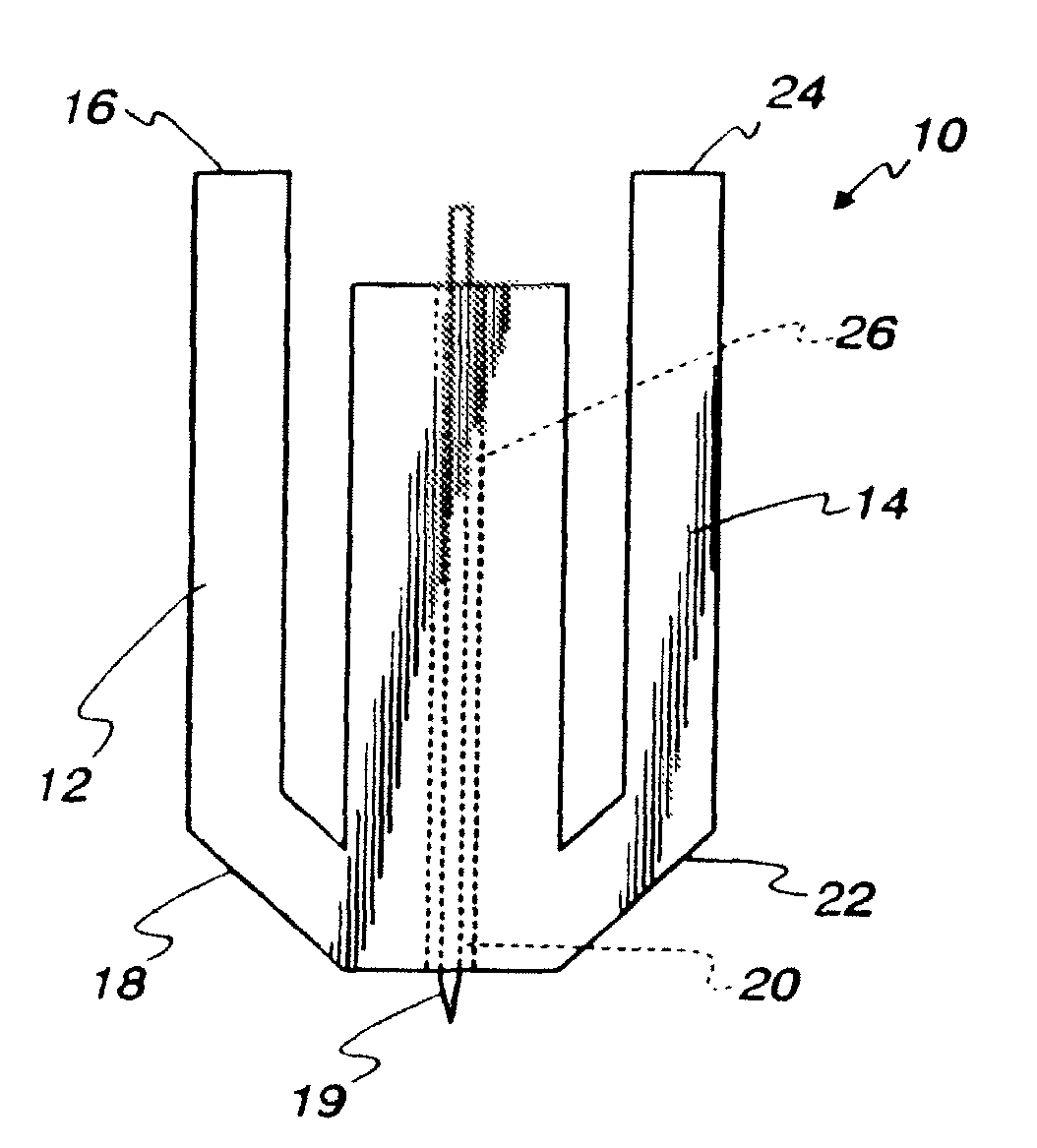 Optical reagent format for small sample volumes