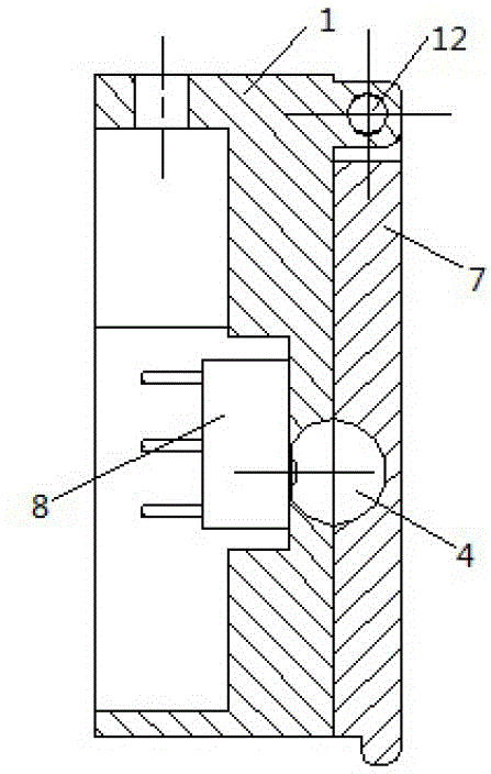 Transparent tube liquid shortage monitor