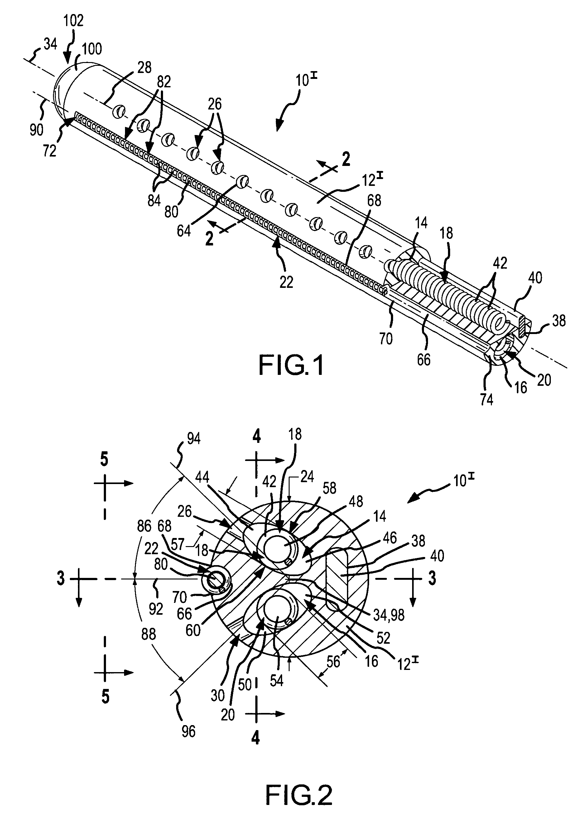 Multipolar, multi-lumen, virtual-electrode catheter with at least one surface electrode and method for ablation