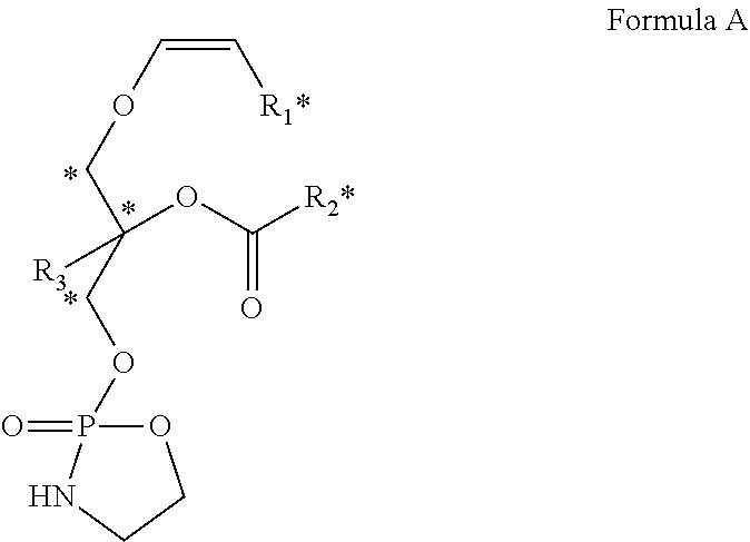 Methods for the synthesis of 13c labeled plasmalogen