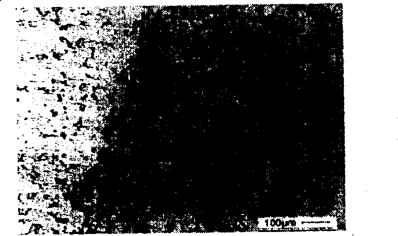 Method for preparing TiC/Ni3Al intermetallic compound based surface composite coating