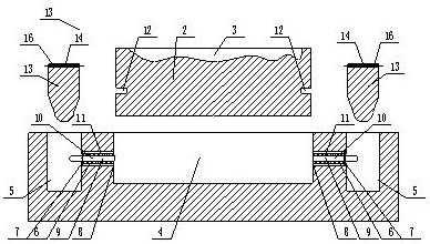 Efficiently-mounted injection mold mechanism