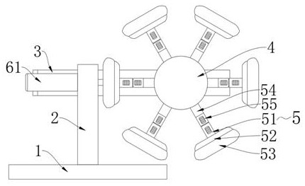 Auxiliary device for cleaning and nursing private parts of puerpera in obstetrics and gynecology department