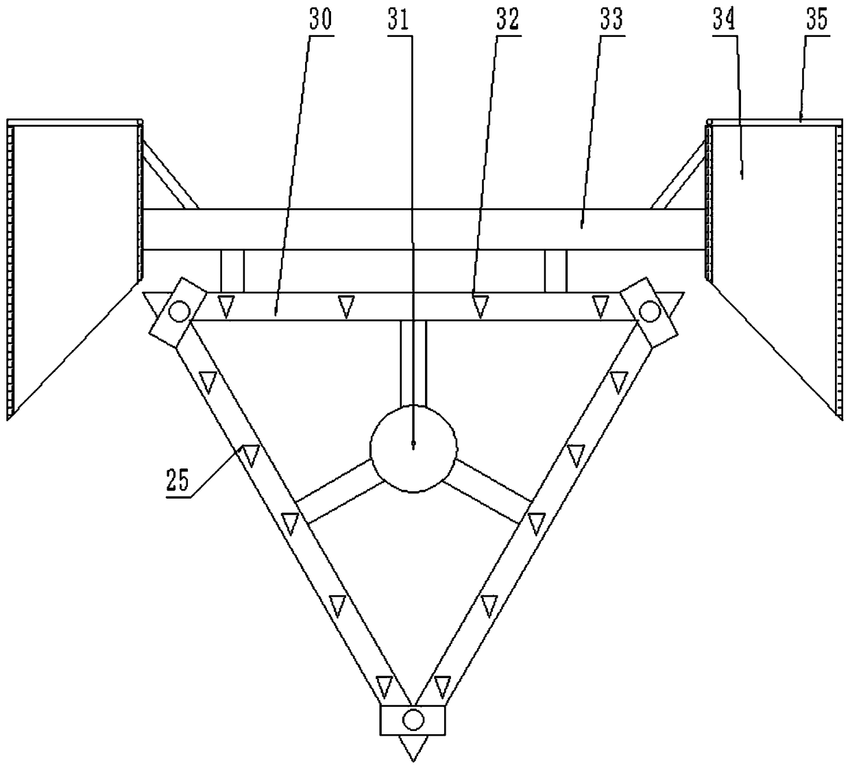 Asphalt paving device for building construction