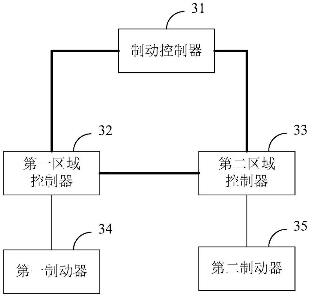 Parking braking method, system and device, vehicle and storage medium