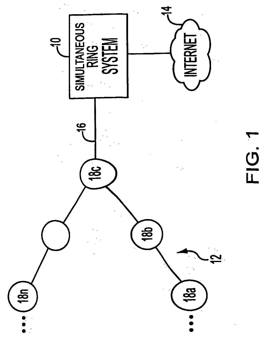 Simultaneous telephone ring apparatus and method