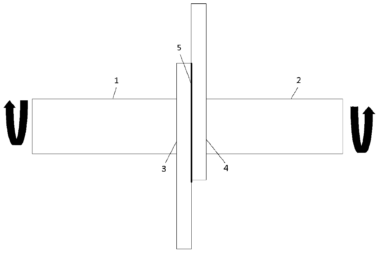 Method for diffusion spot welding with solid phase assistance by efficient liquid phase of Al/Mg dissimilar metal