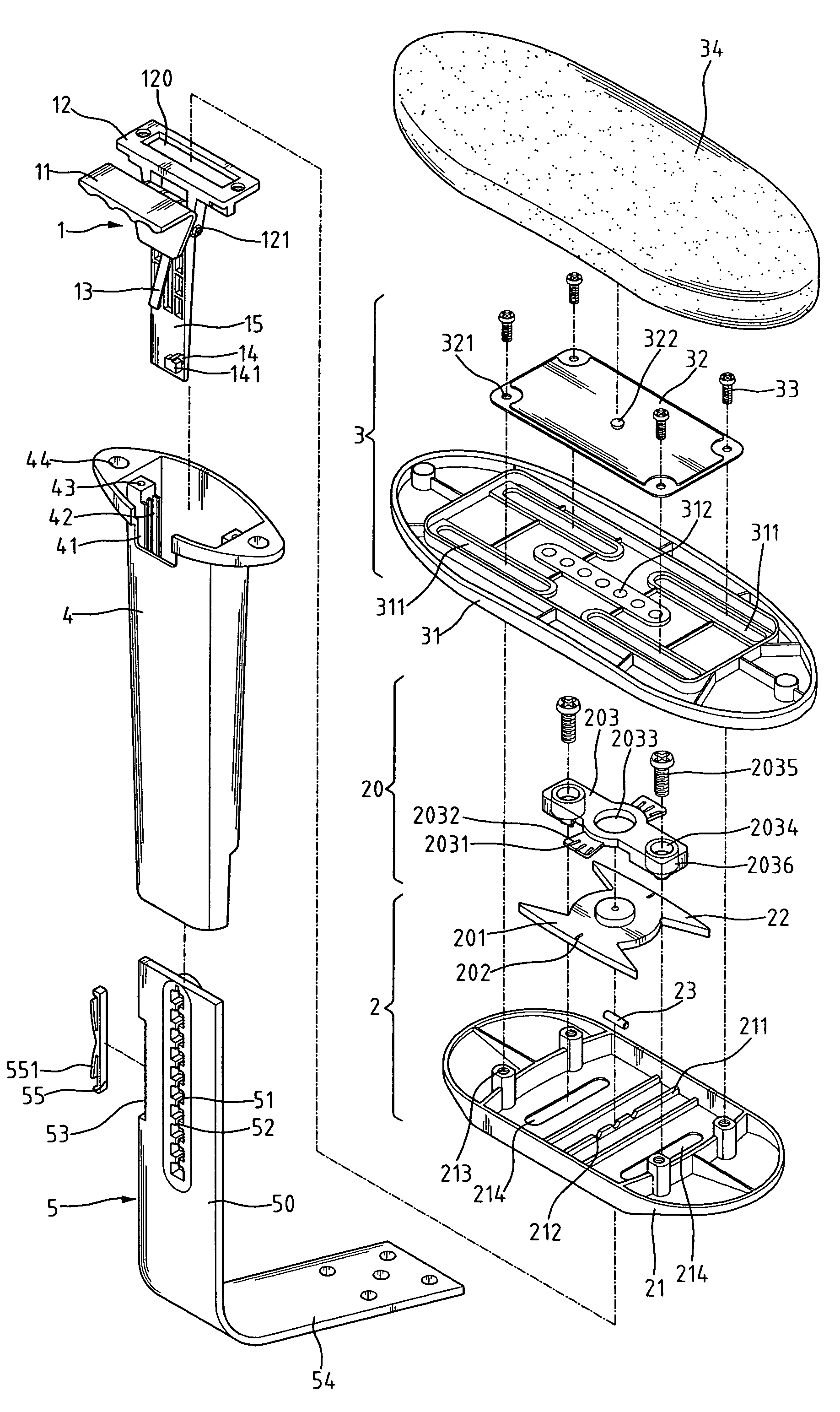 Multiple direction adjustment armrest