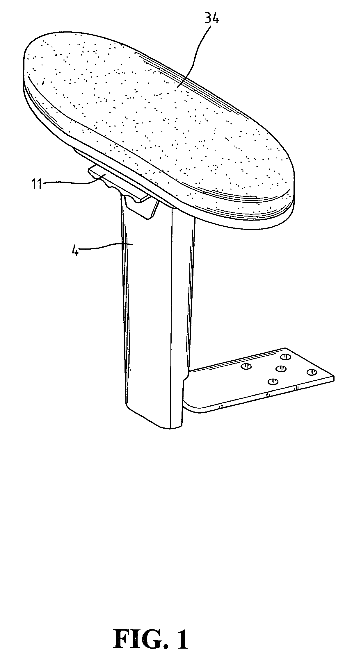 Multiple direction adjustment armrest