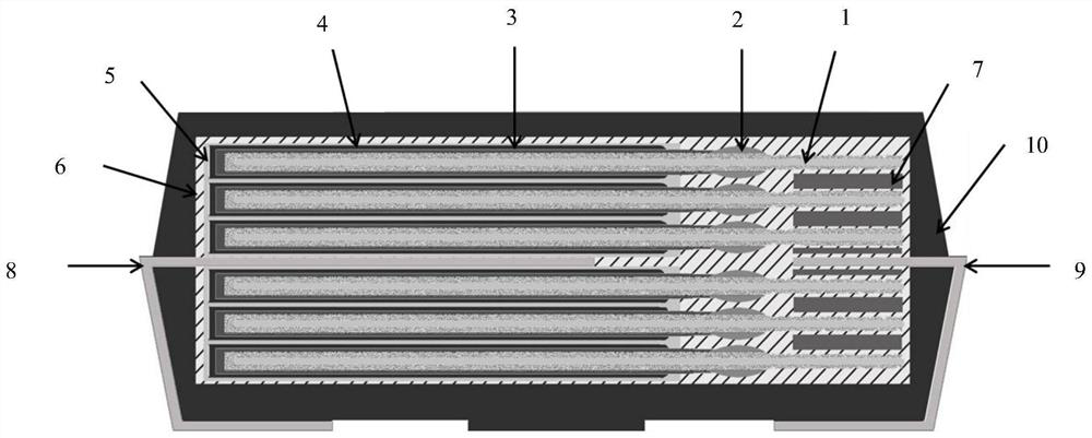 Manufacturing method of laminated sheet type solid aluminum electrolytic capacitor