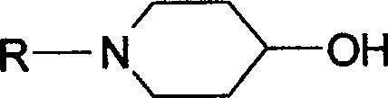 Synthesis process of N-sustituent-4-piperidyl alcohol