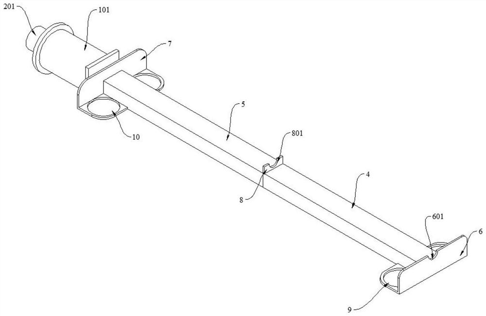 Visible scale puncture needle for pediatric anesthesia and use method