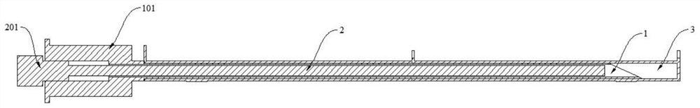 Visible scale puncture needle for pediatric anesthesia and use method