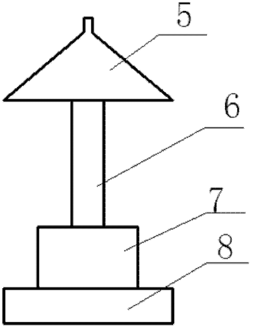 Automobile retractable automatic sun-shading device using solar energy