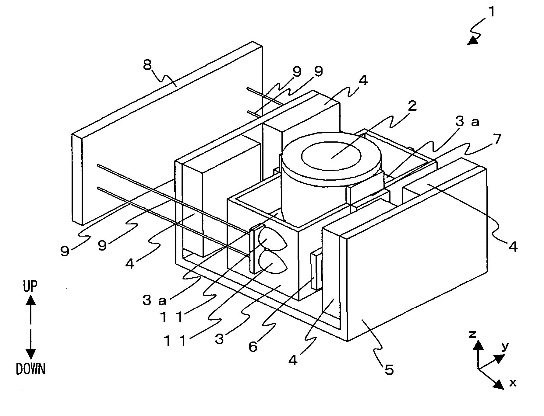 Object lens actuator