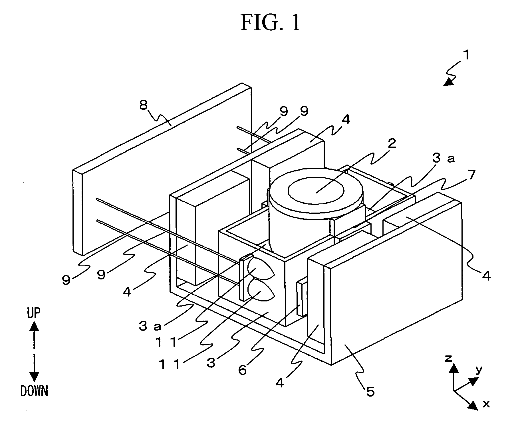 Object lens actuator