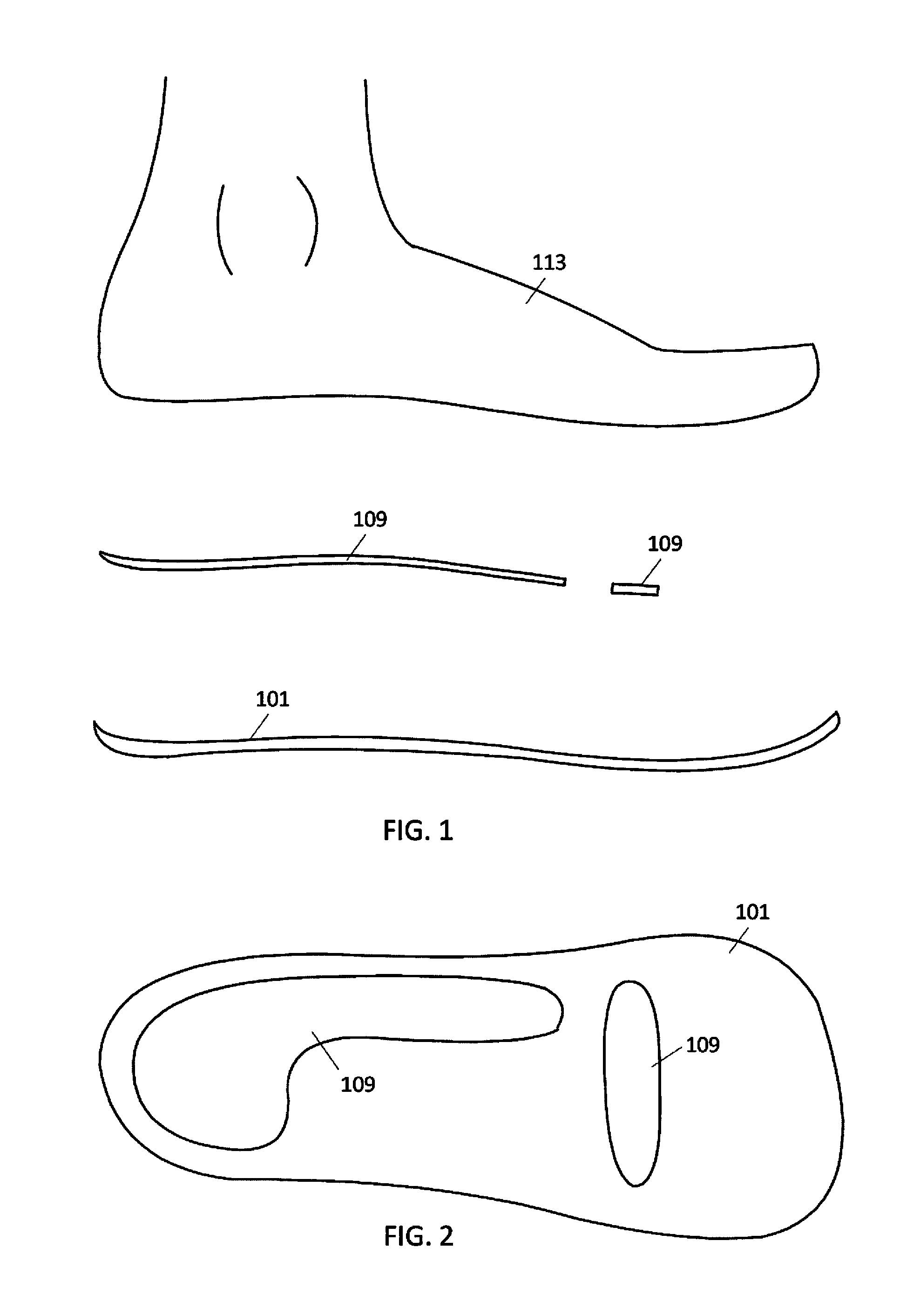 Adhesive footwear and devices