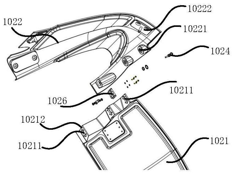 A bogie system of a rail vehicle and the rail vehicle