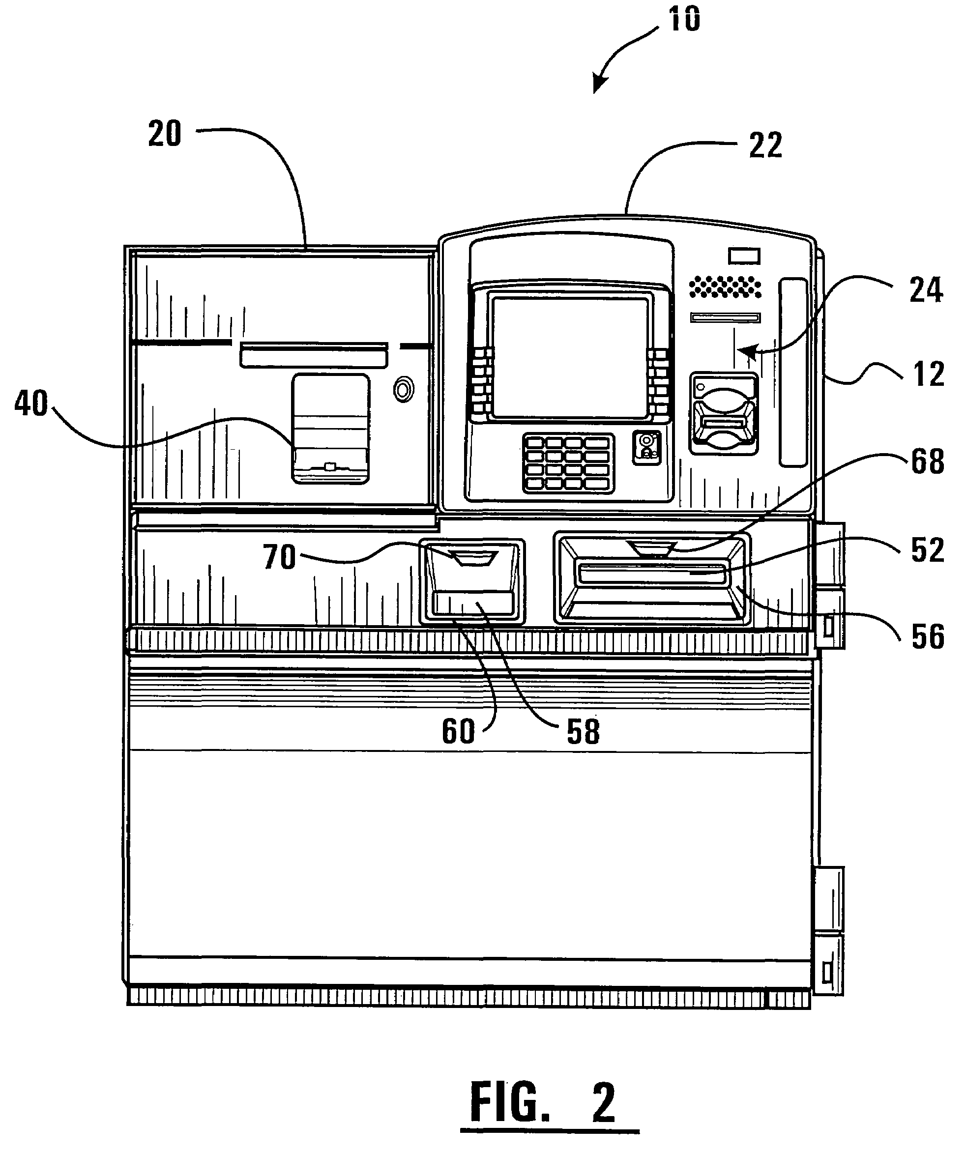 Cash dispensing automated banking machine diagnostic system and method