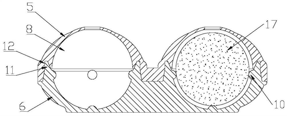 Drilling leaking stoppage small ball and preparation method thereof