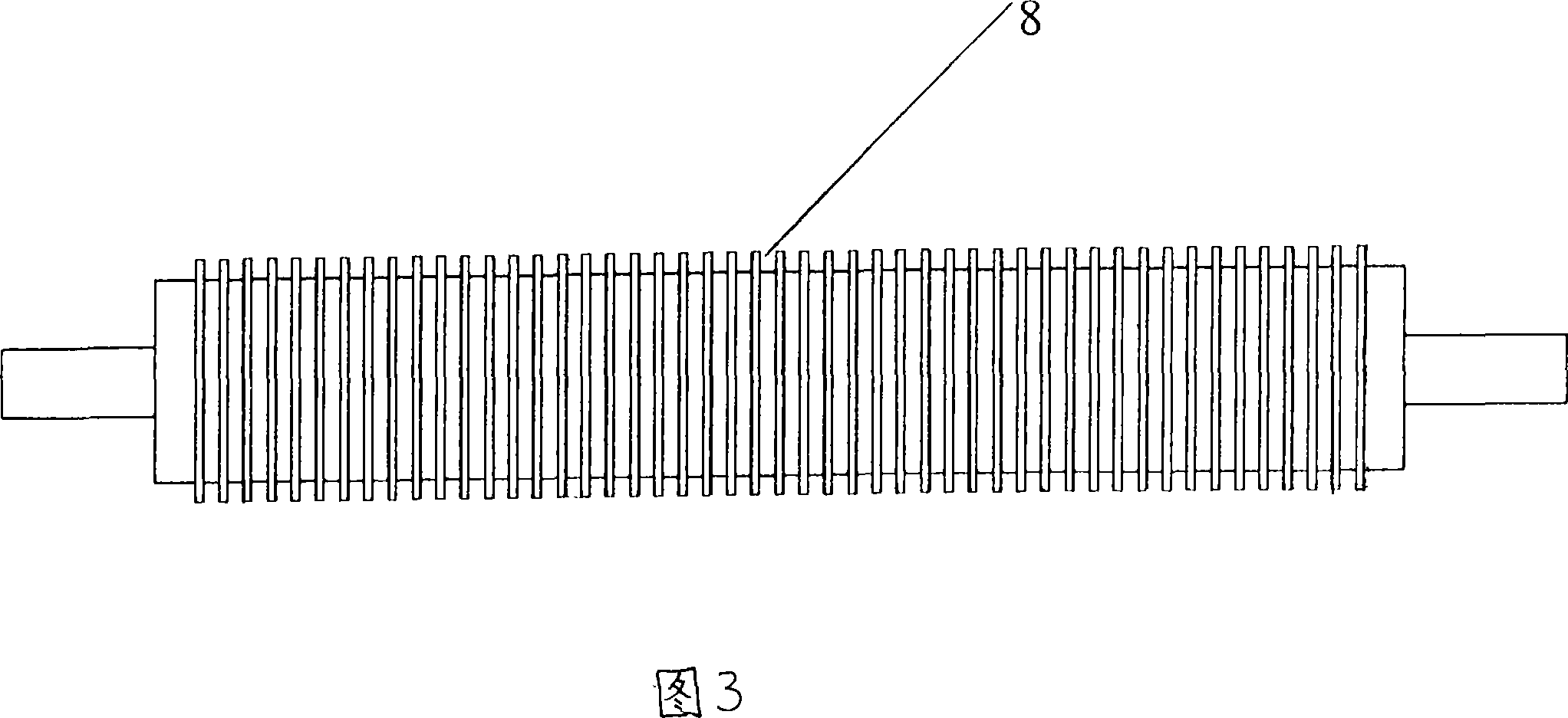 Loom beam yarn color weaving method and special equipment