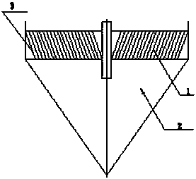 Arrangement structure and method of inclined tube bodies in inclined tube thickener