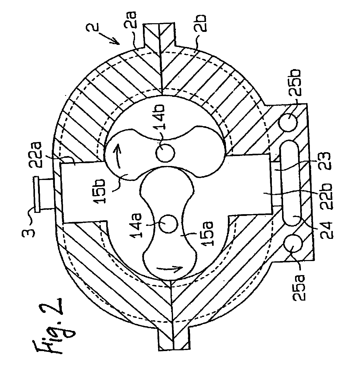 Multi-stage vacuum pump