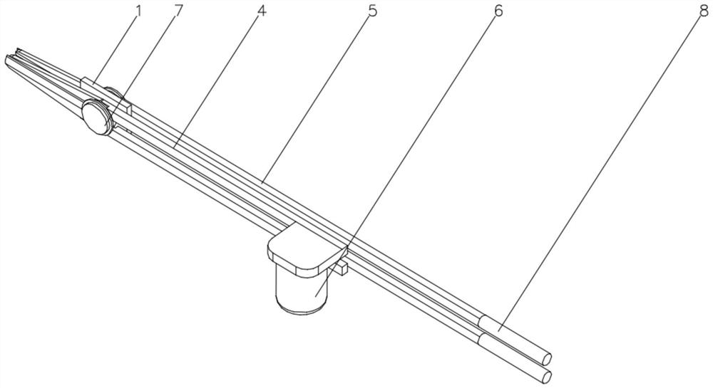 Garden tree pruning device based on electromagnetic effect