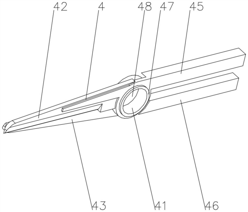 Garden tree pruning device based on electromagnetic effect