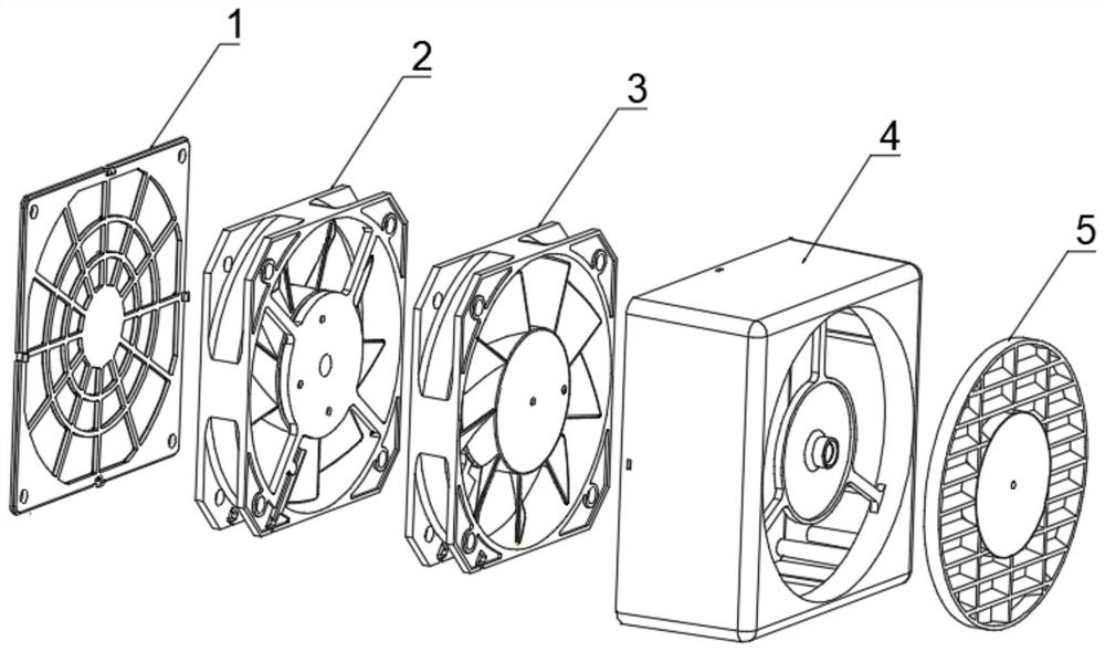 Desktop computer case dust removal device