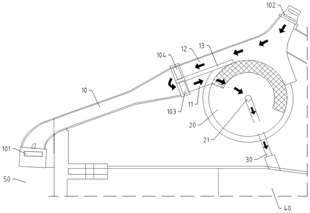 Forward and reverse scouring dredging method for diversion canal of hydropower station and diversion canal structure