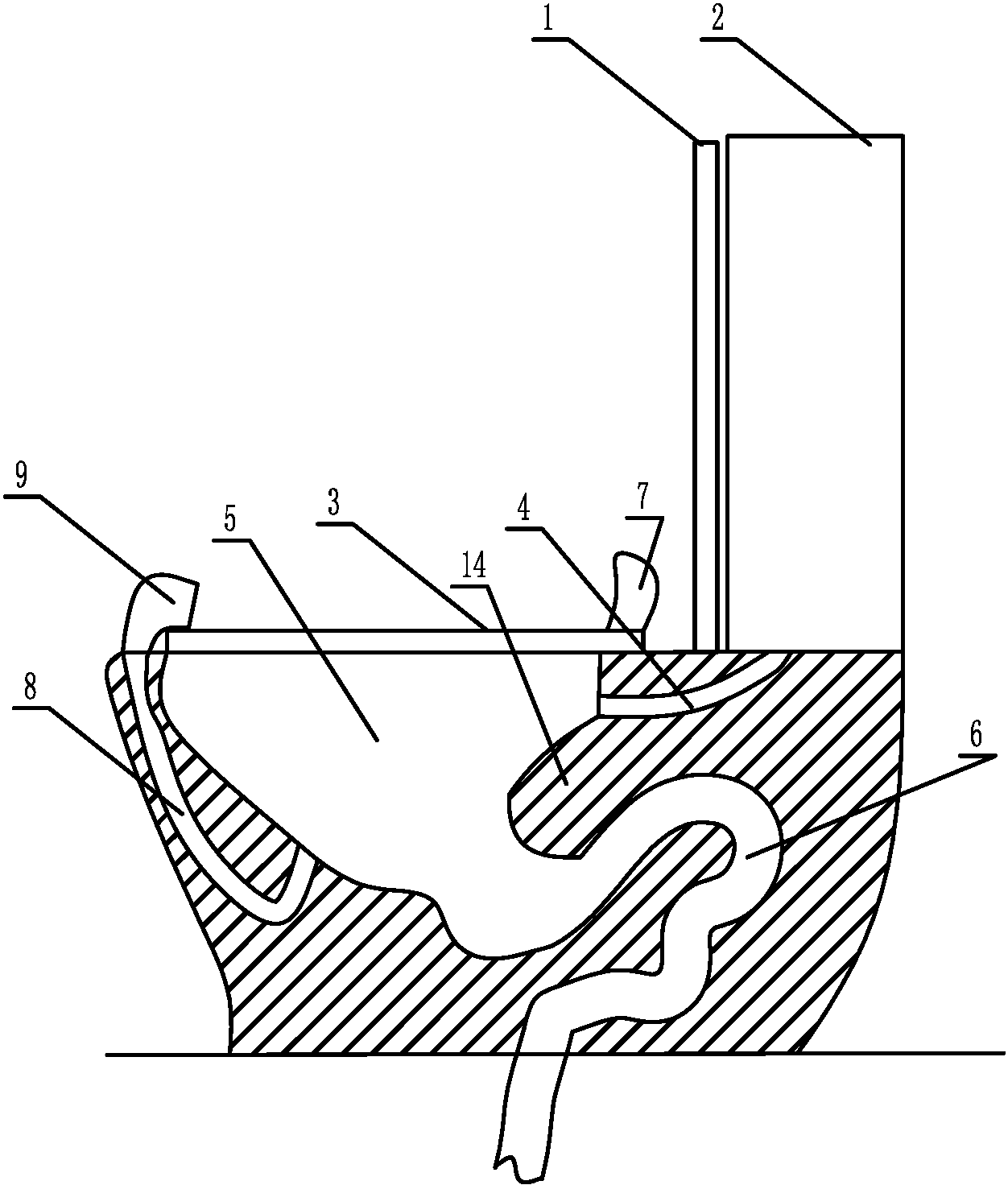 Pedestal pan capable of facilitating excretion