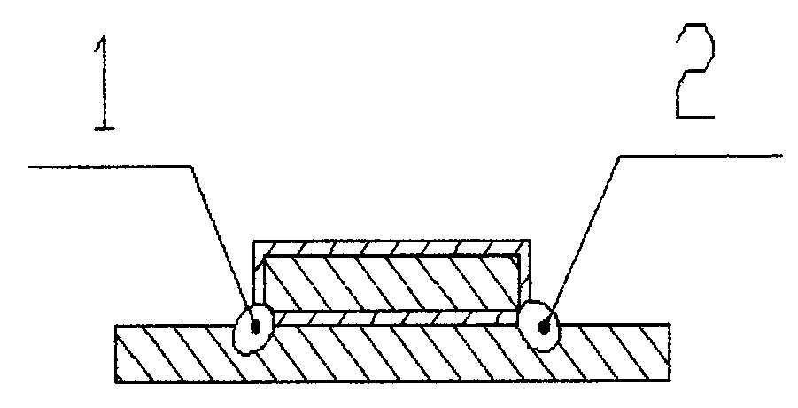 Manufacturing process for three girders of subway