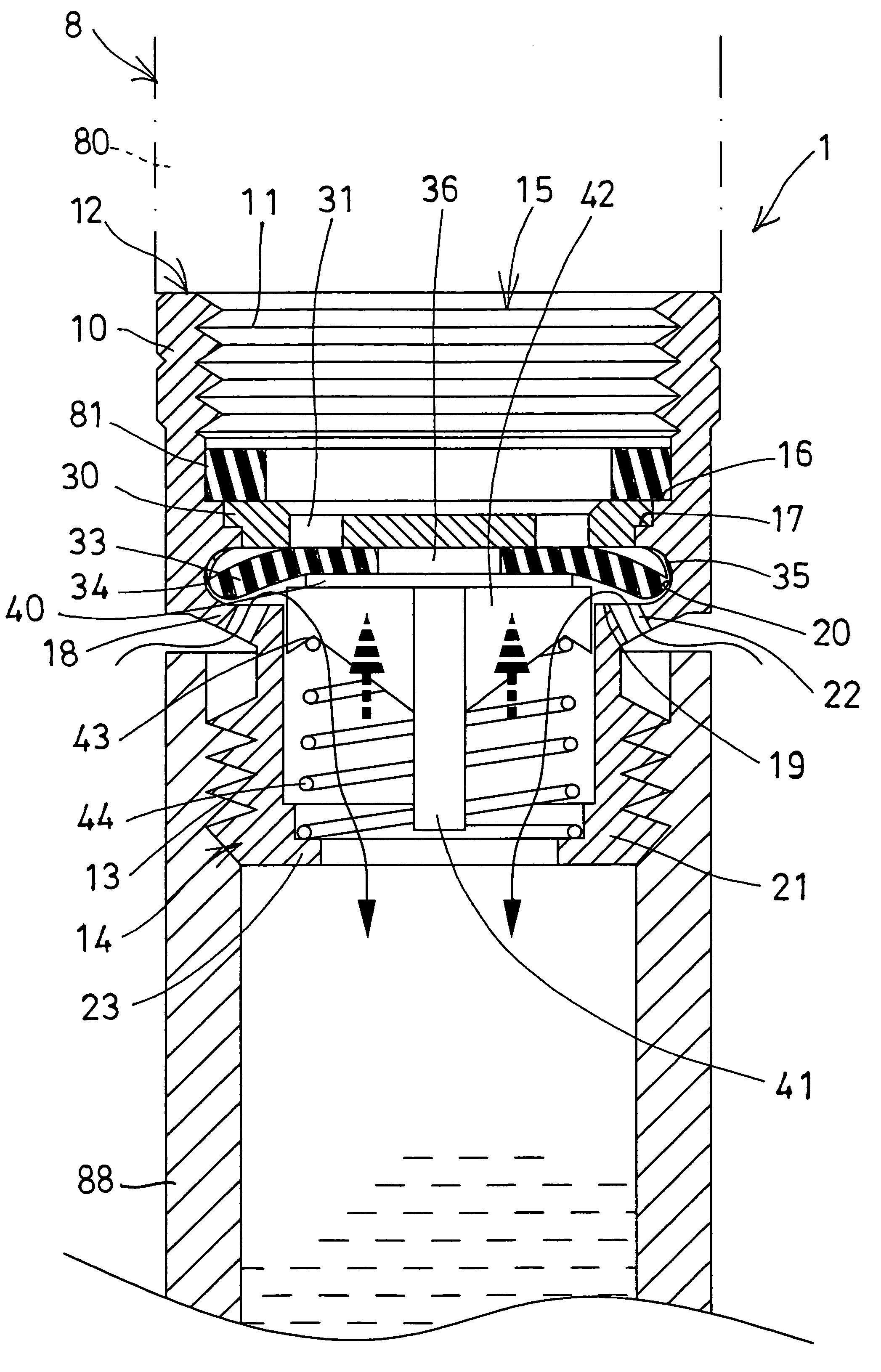 Freeze safe valve