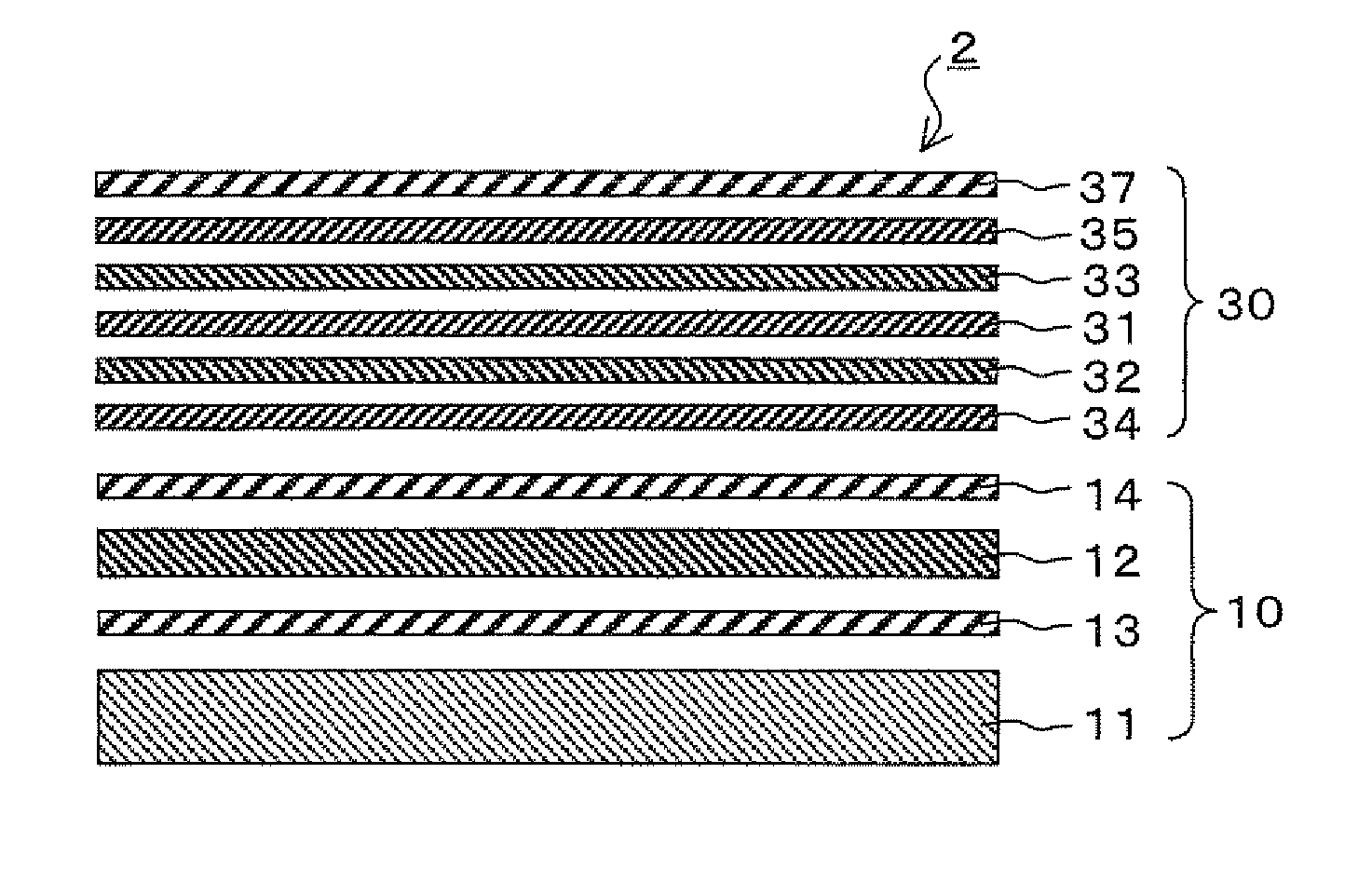 View angle control element and display device provided with the same