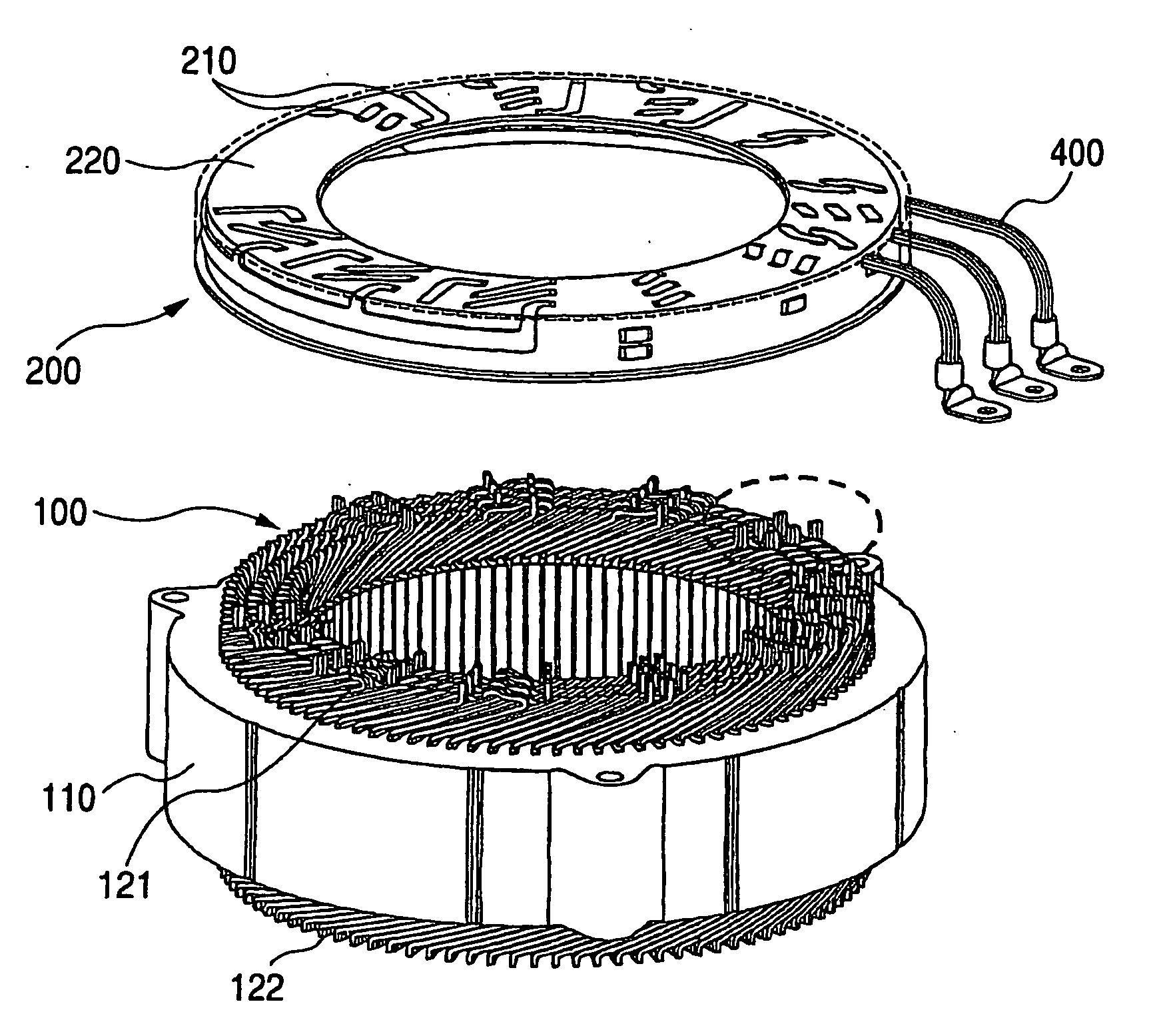 Stator coil including sequentially connected segment conductors preferably applicable to an electric rotary machine