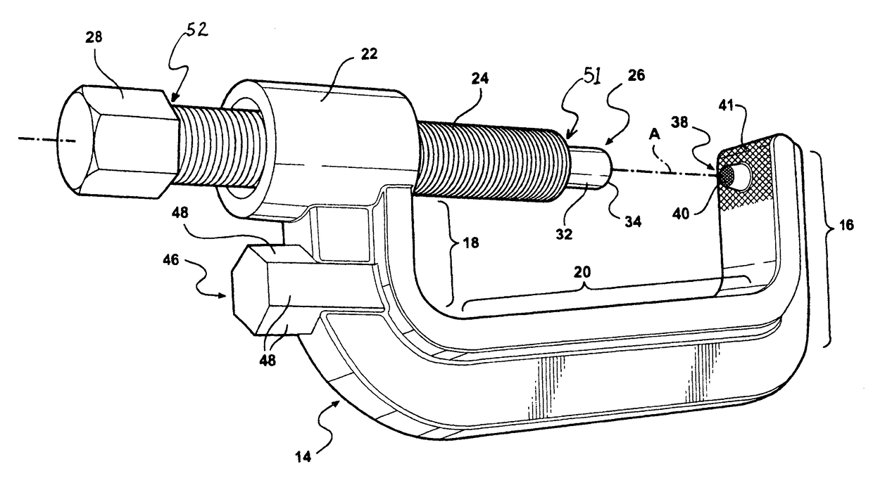 Tool for torsion bar repair