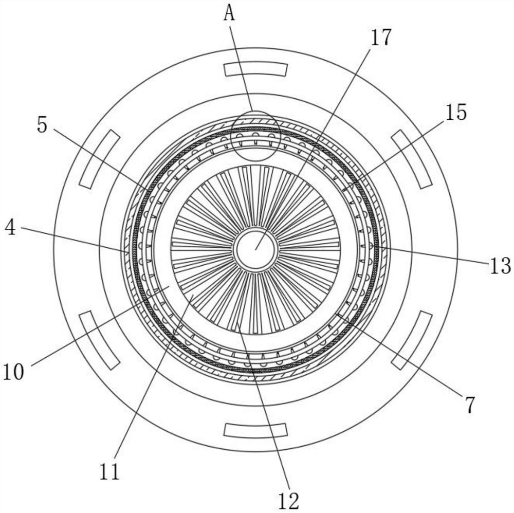 Method for catching suspended matters in water body and applied to water pollution control