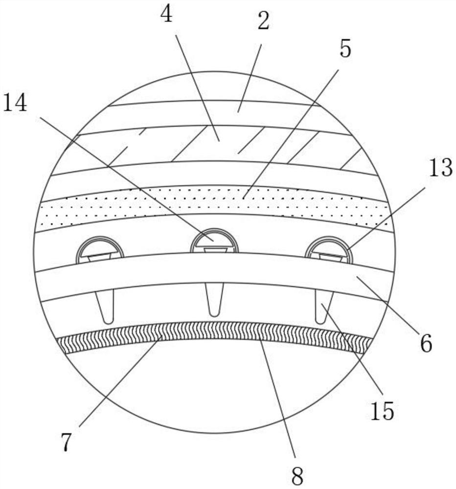 Method for catching suspended matters in water body and applied to water pollution control