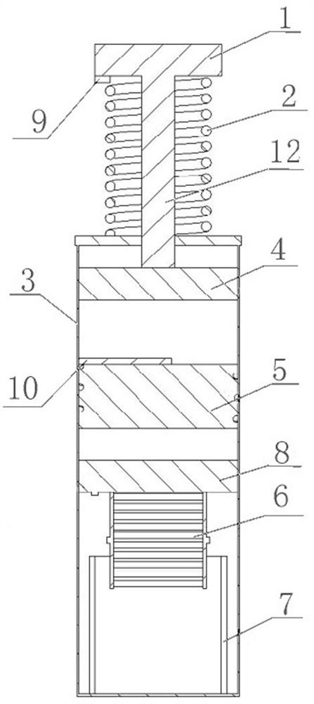 A barrel type shock absorber