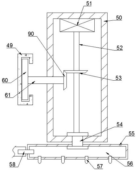 Double-sided drilling machine capable of automatically cleaning scraps