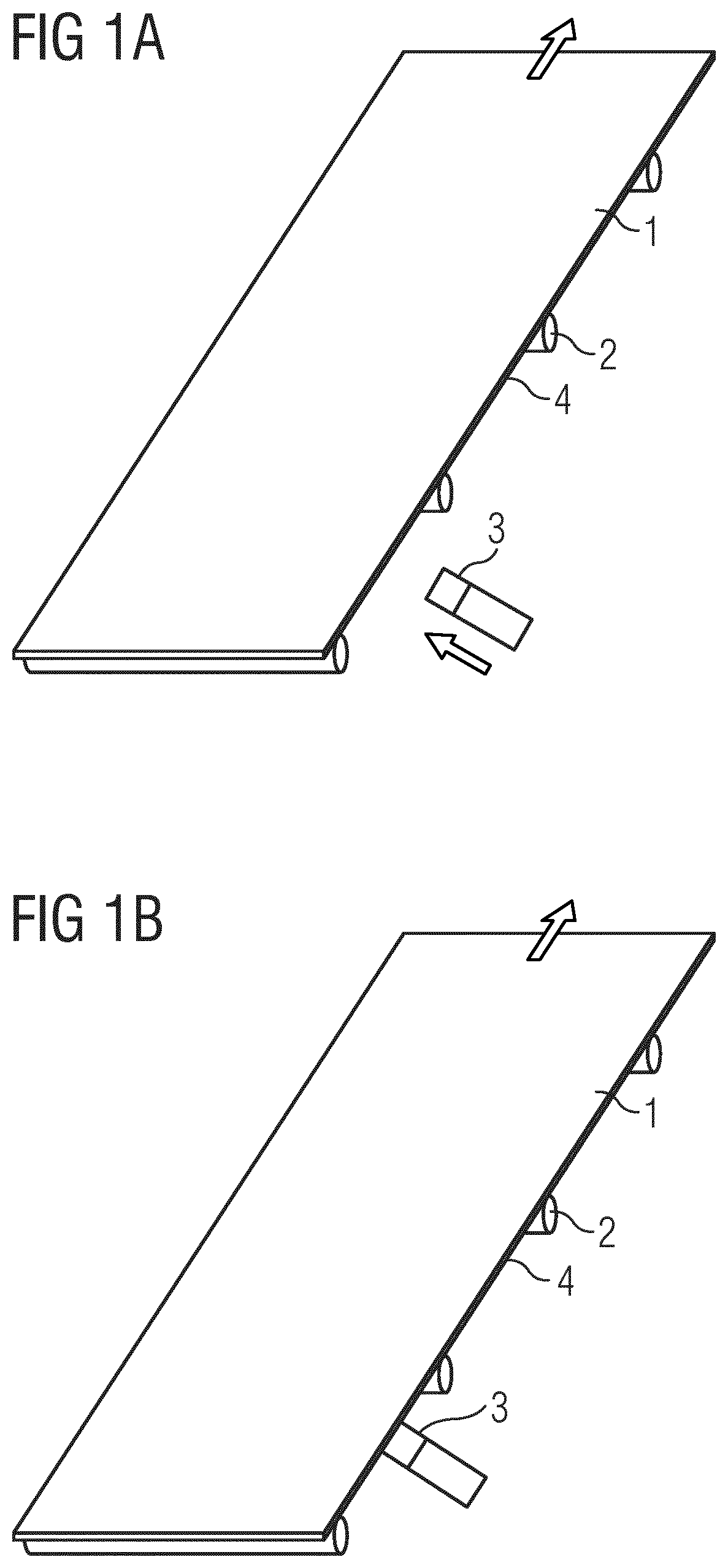 Method and device for ascertaining the lateral strip contour or the position of the strip edges of a running metal strip