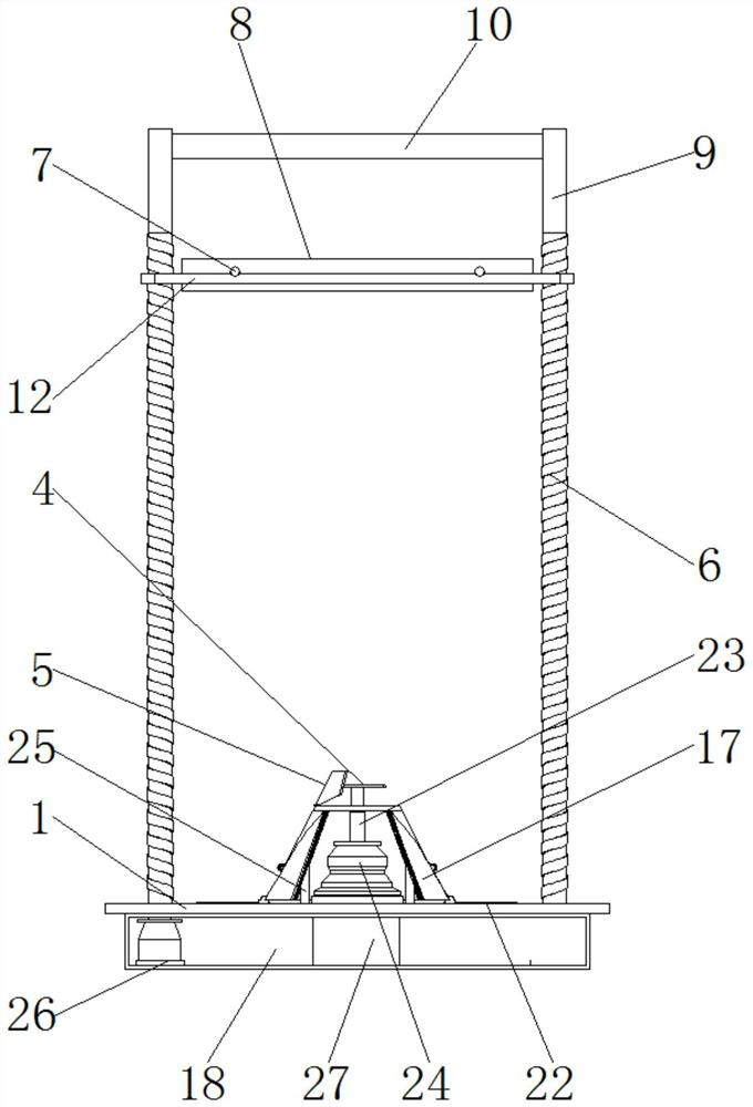 Cloth airing frame and method for lower cloth to dry faster