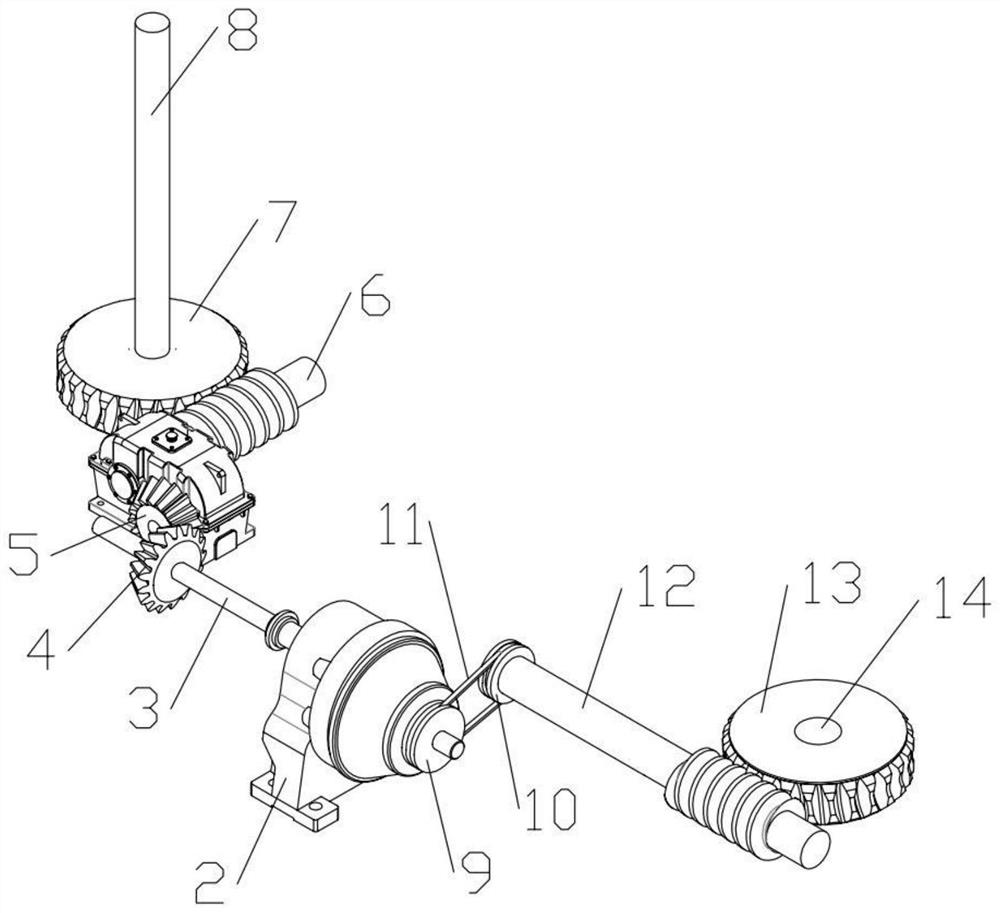 Drafting device for spinning