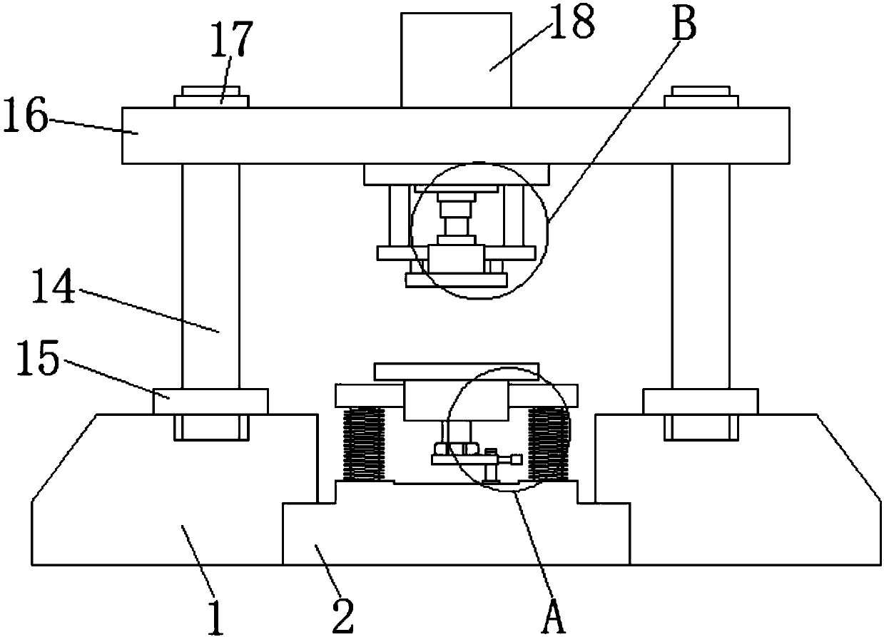 Valve stamping method with adjustment and use being convenient