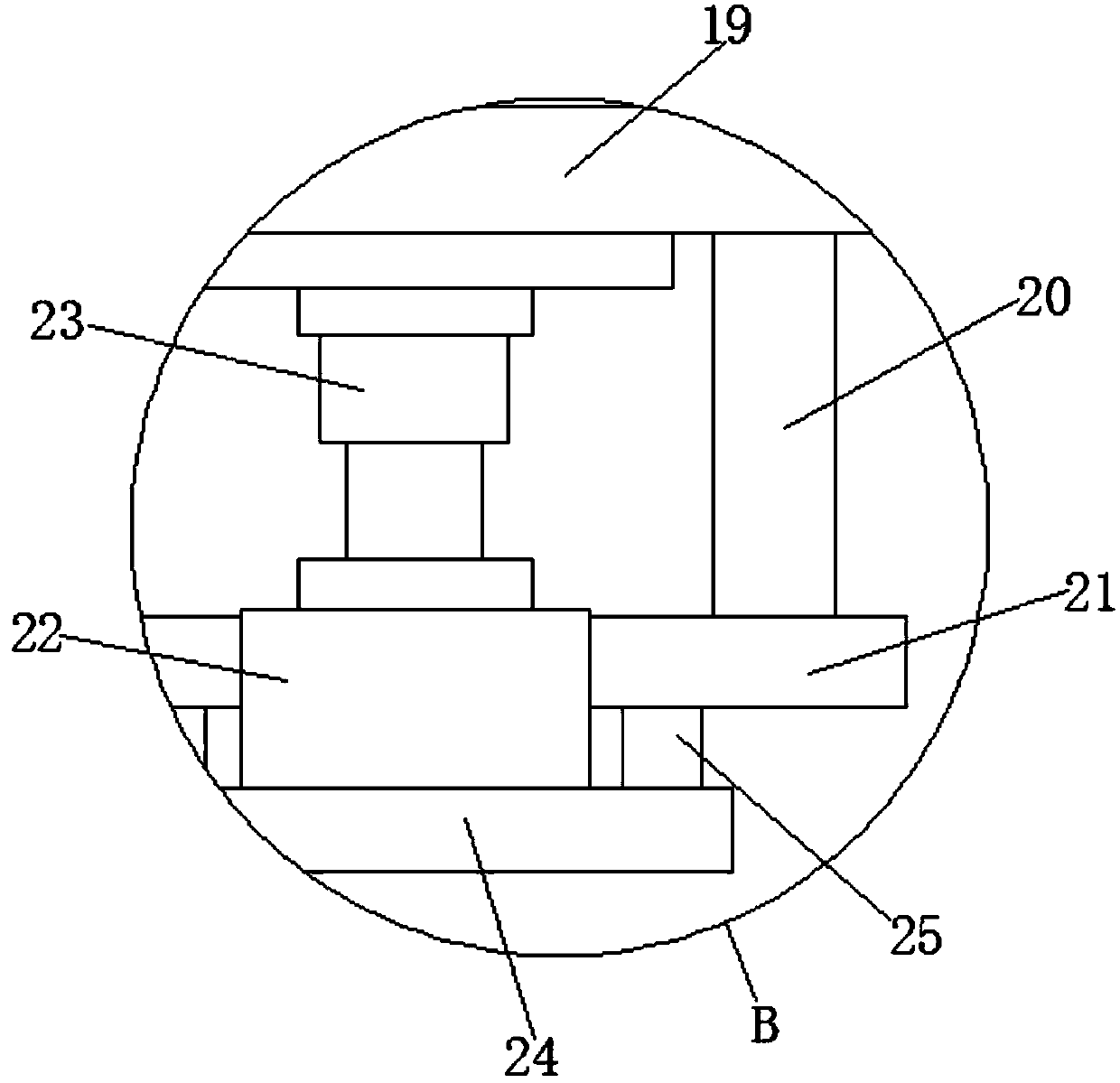 Valve stamping method with adjustment and use being convenient