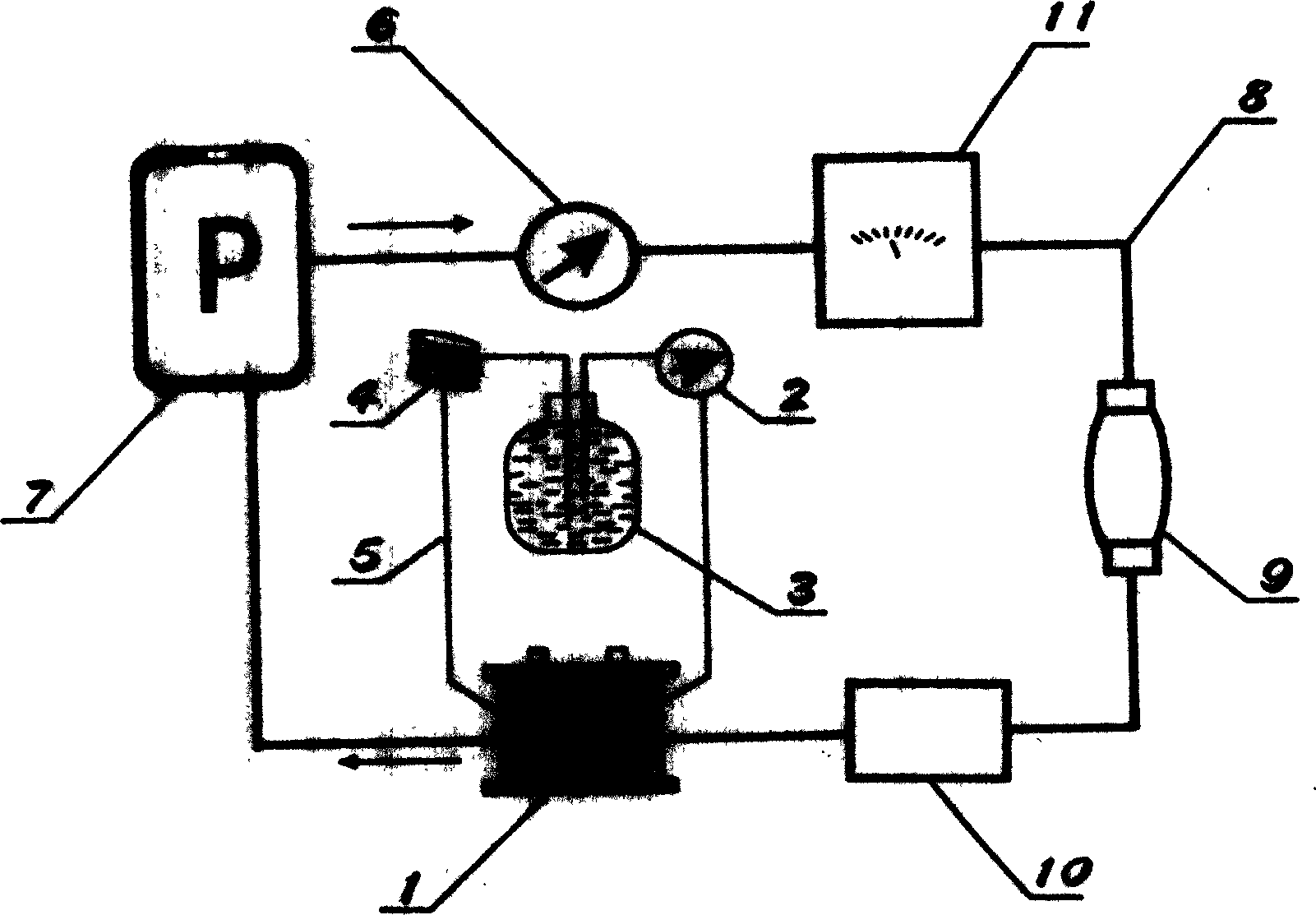 In vitro biologic artificial liver supporting device